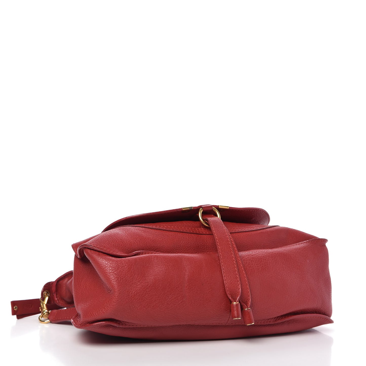Calfskin Medium Marcie Satchel Acerola