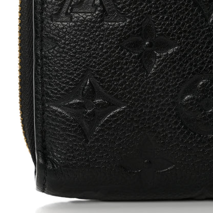 Louis Vuitton Empreinte Zippy Wallet Black 9 of 9