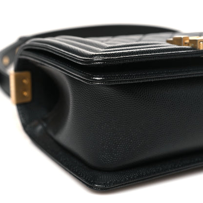 Chanel Caviar Quilted Small Boy Flap Black 9 of 11