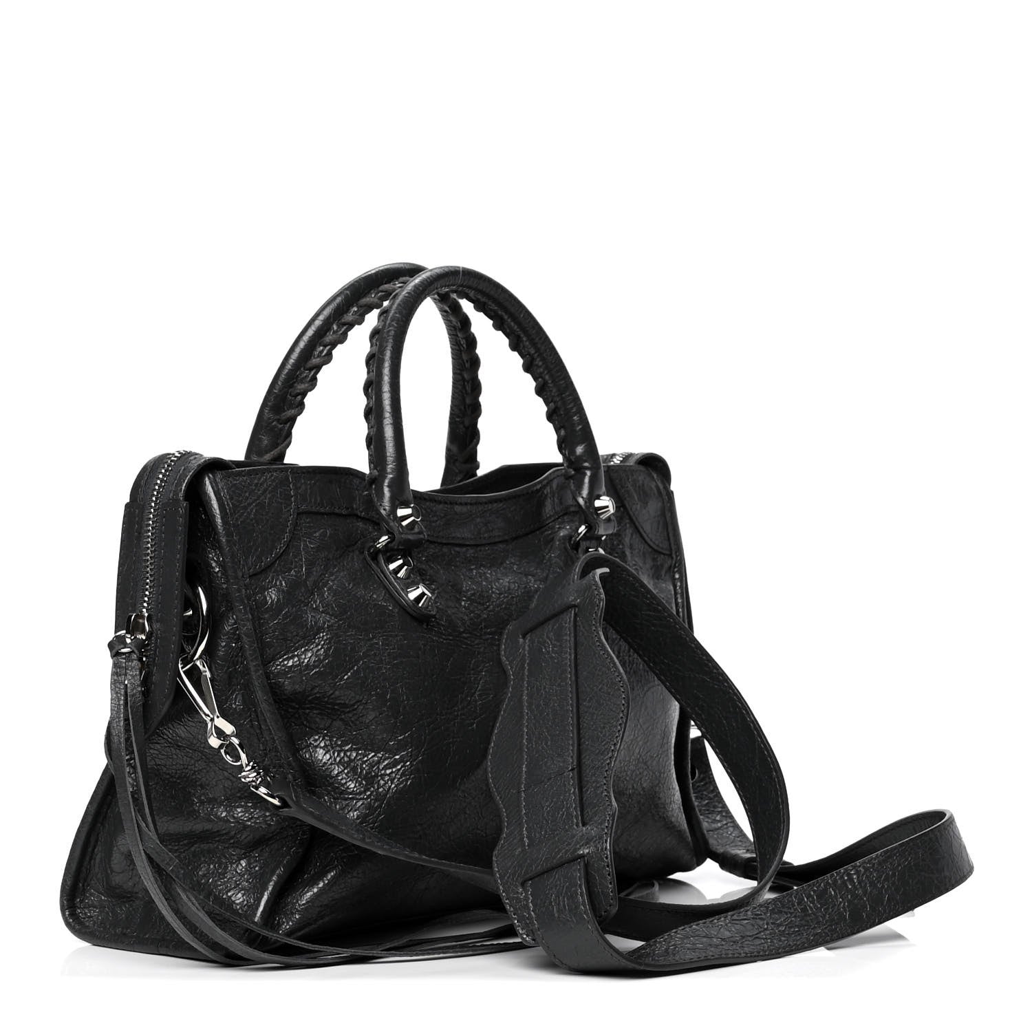 Balenciaga Agneau Classic Silver Hardware S City Gris Fossile 2 of 5