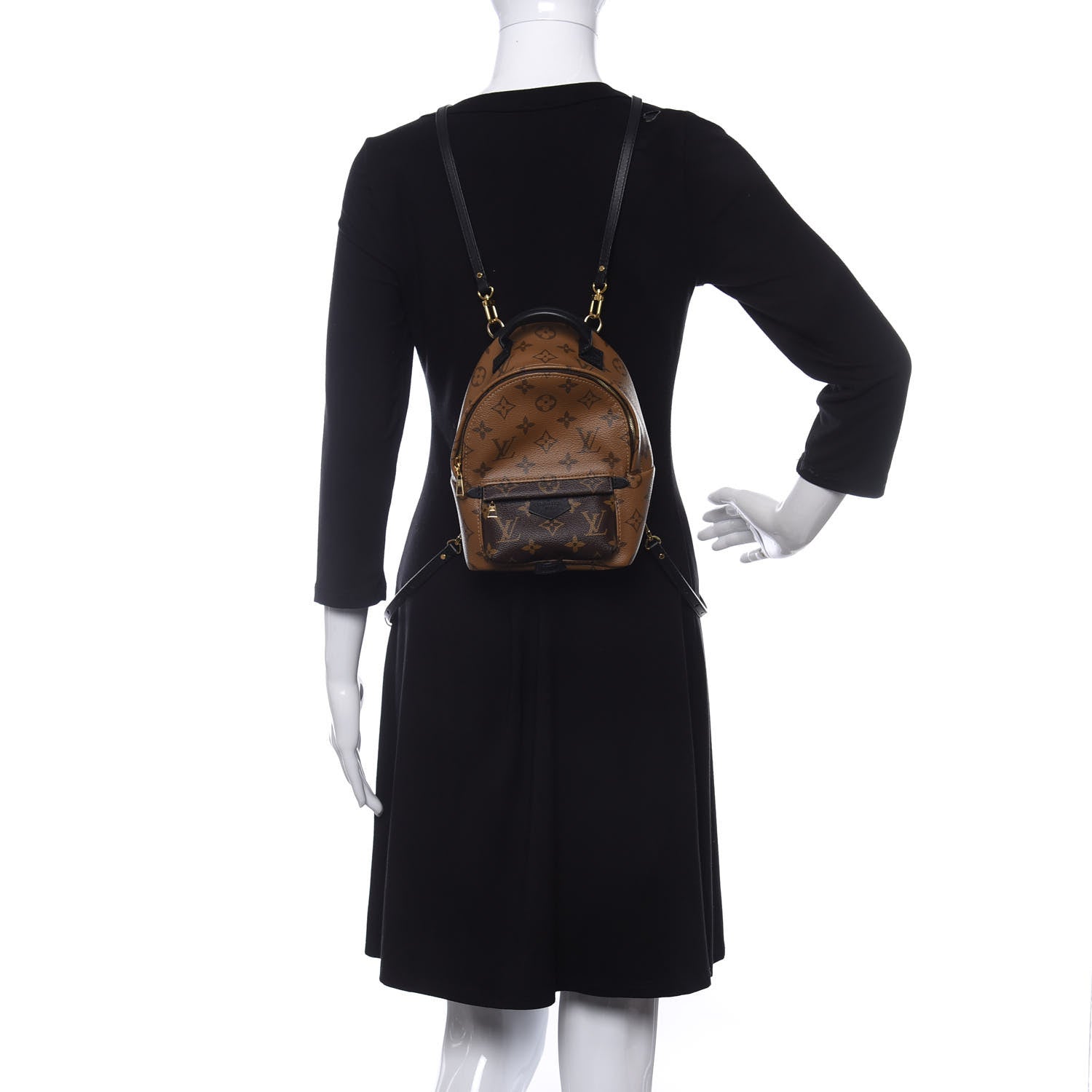 Louis Vuitton Reverse Monogram Palm Springs Backpack Mini 2 of 11