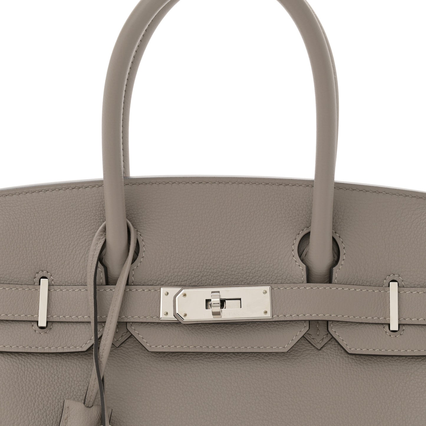 Taurillon Novillo Birkin 30 Gris Asphalte