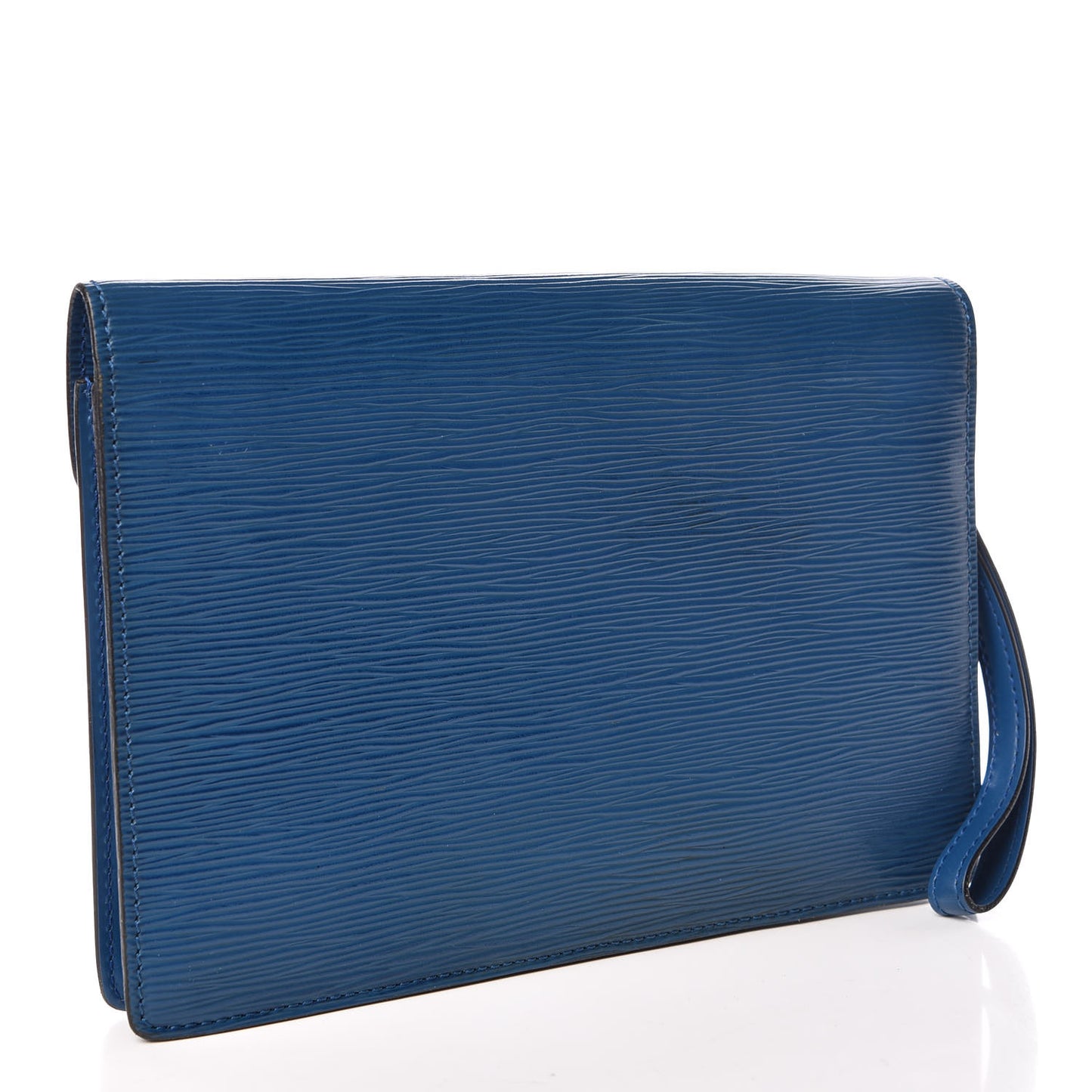 Epi Pochette Sellier Dragonne Clutch Toledo