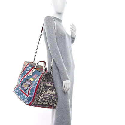 Christian Louboutin Jacquard Embellished Manilacaba Tote Multicolor 2 of 8