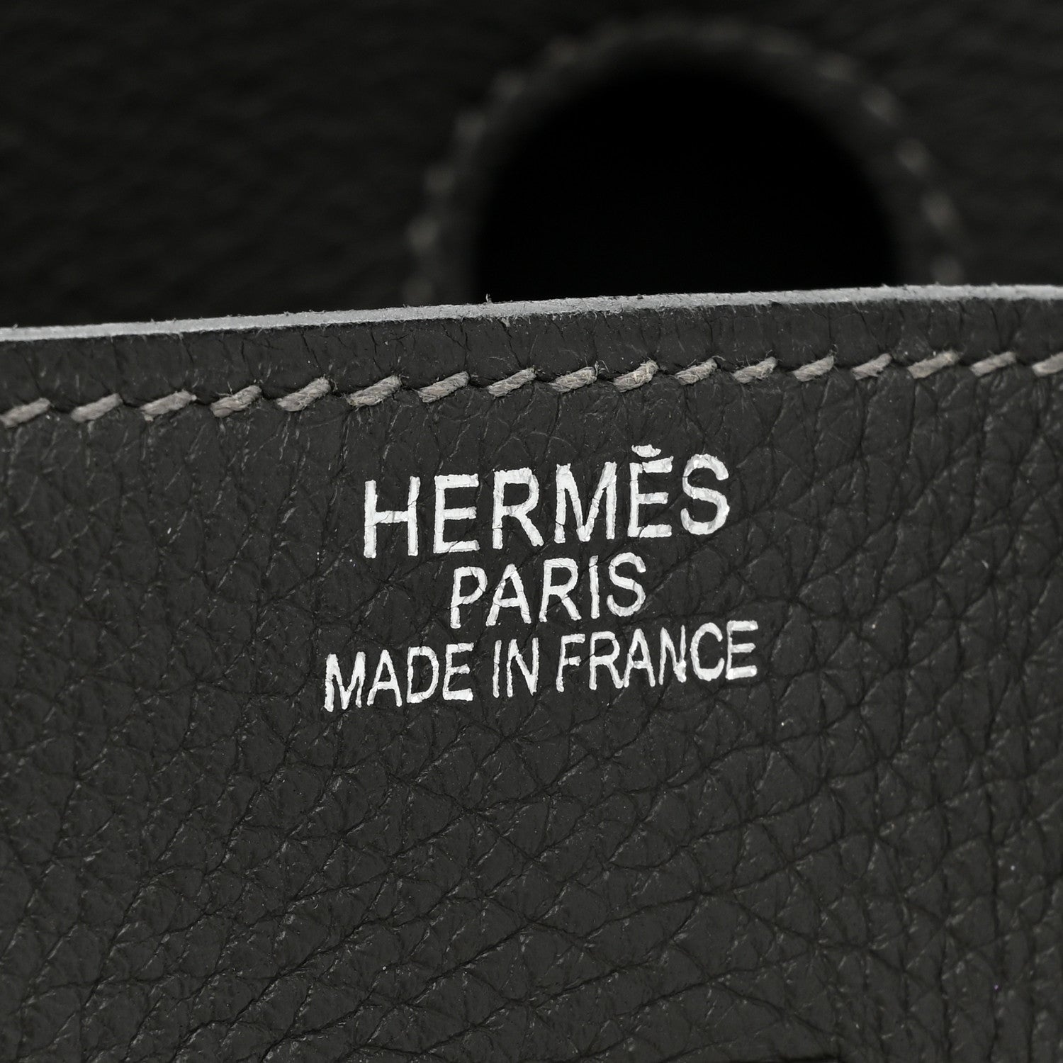 Hermes Taurillon Clemence BIRKIN 35 Graphite 6 of 15