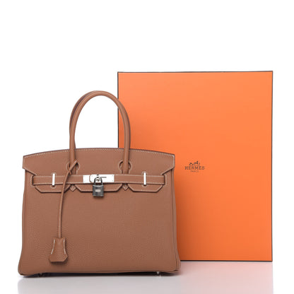 Hermes Togo Birkin 30 Gold 10 of 10