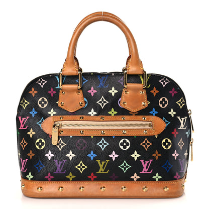 Louis Vuitton Monogram Multicolor Alma Black 1 of 9