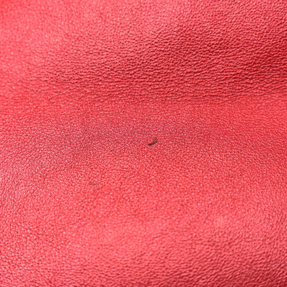 Gucci Vintage Effect Calfskin Matelasse Diagonal Large Torchon GG Marmont Shoulder Bag Black Romantic Cherry 11 of 12