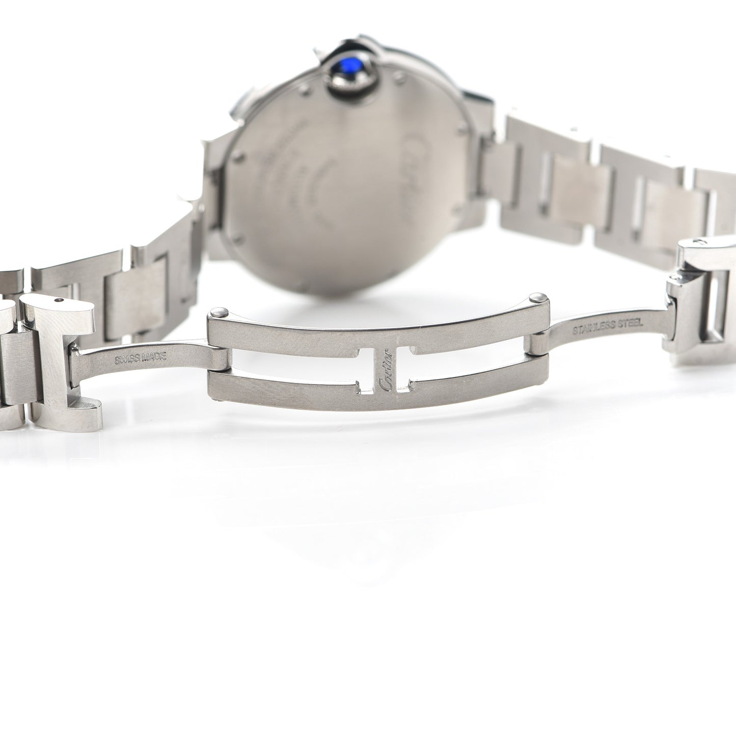 Stainless Steel 33mm Ballon Bleu De Cartier Automatic Watch