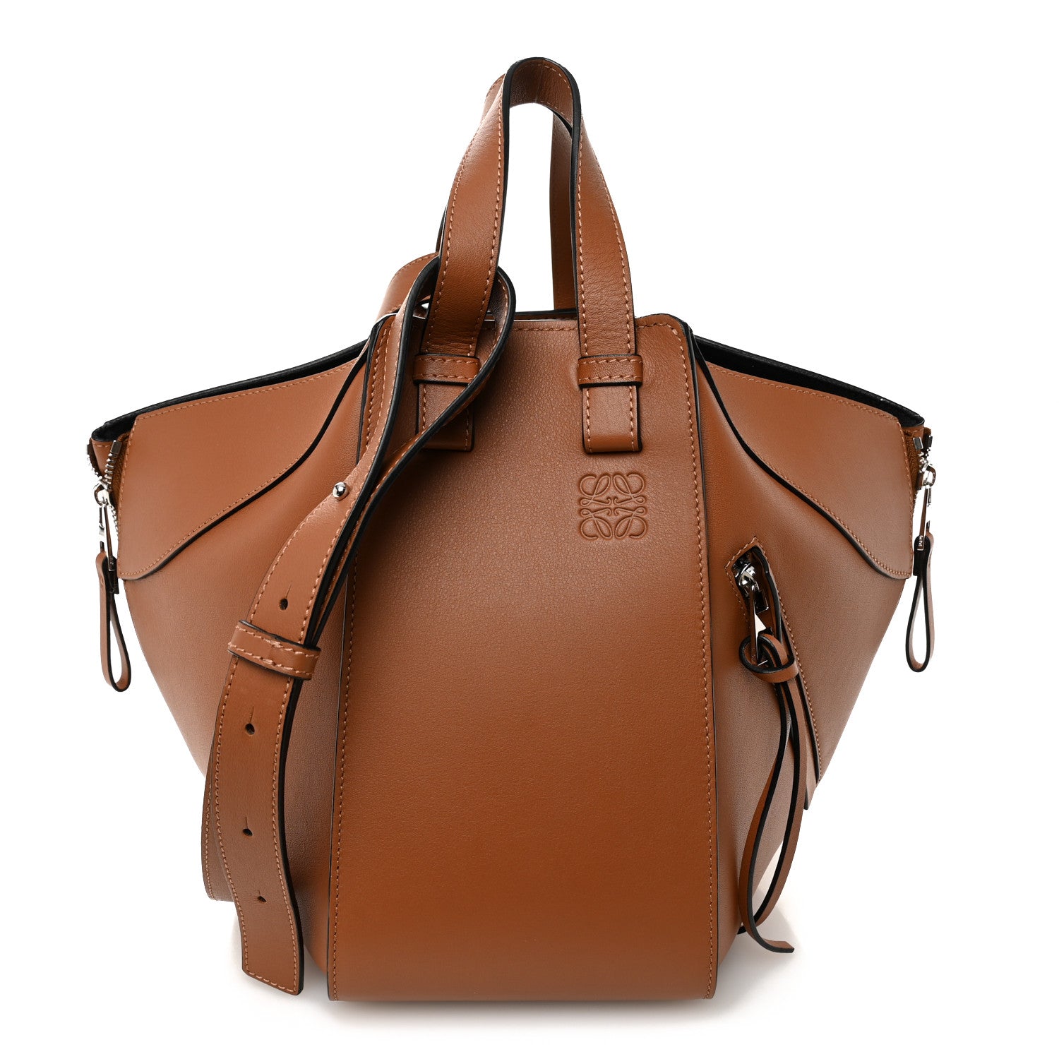 Loewe Calfskin Small Hammock Shoulder Bag Tan 1 of 10