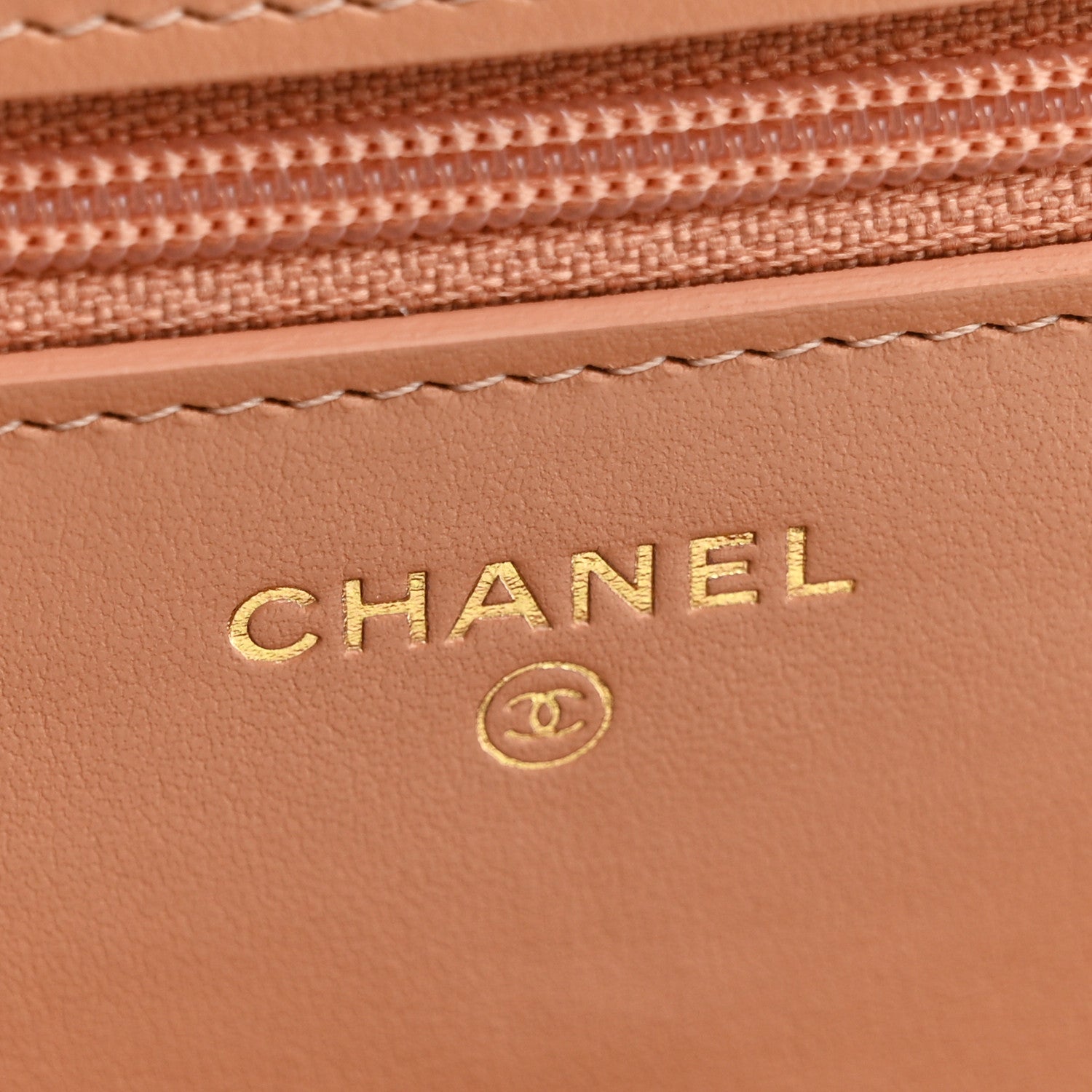 Chanel Aged Calfskin Quilted Reissue Wallet On Chain WOC Beige 6 of 16