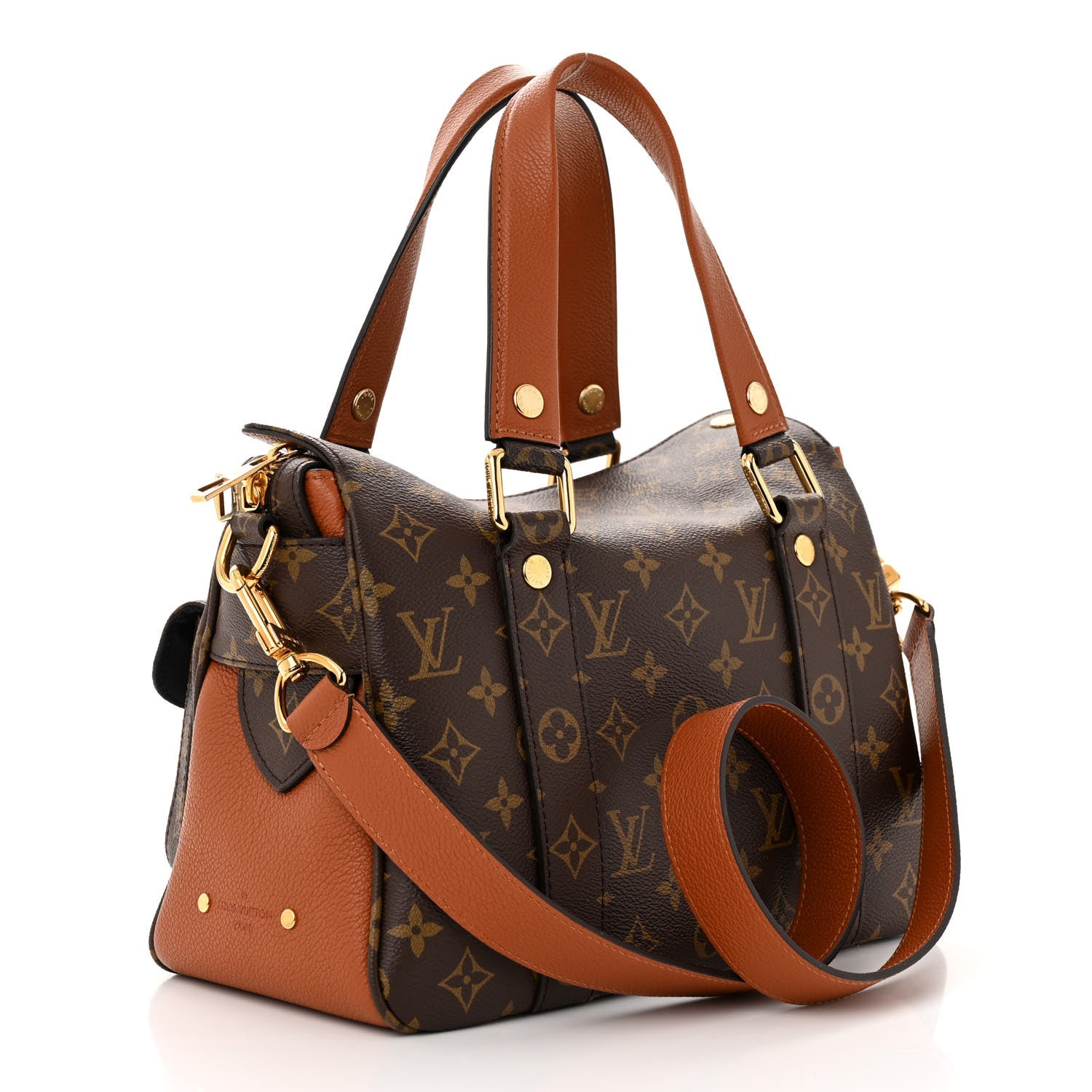 Louis Vuitton Monogram Manhattan NM Caramel 3 of 11