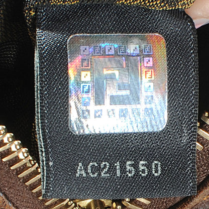 Fendi Nappa Nuvolata Spy Bowler Cognac 7 of 8