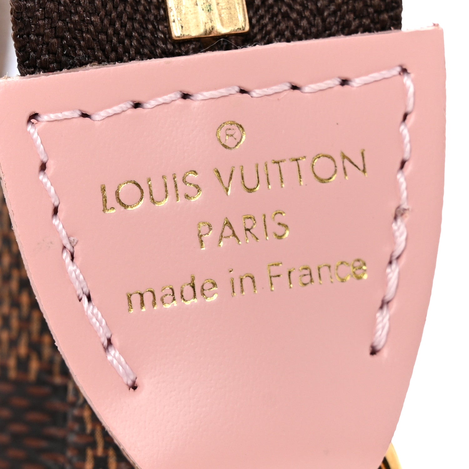 Louis Vuitton Damier Ebene 2020 Christmas Animation Big Wheel Mini Pochette Accessories Rose Ballerine 6 of 9
