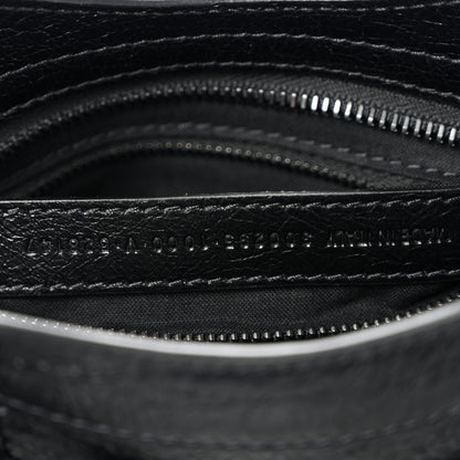 Balenciaga Agneau Arena Classic Black Hardware Mini City Black 8 of 11