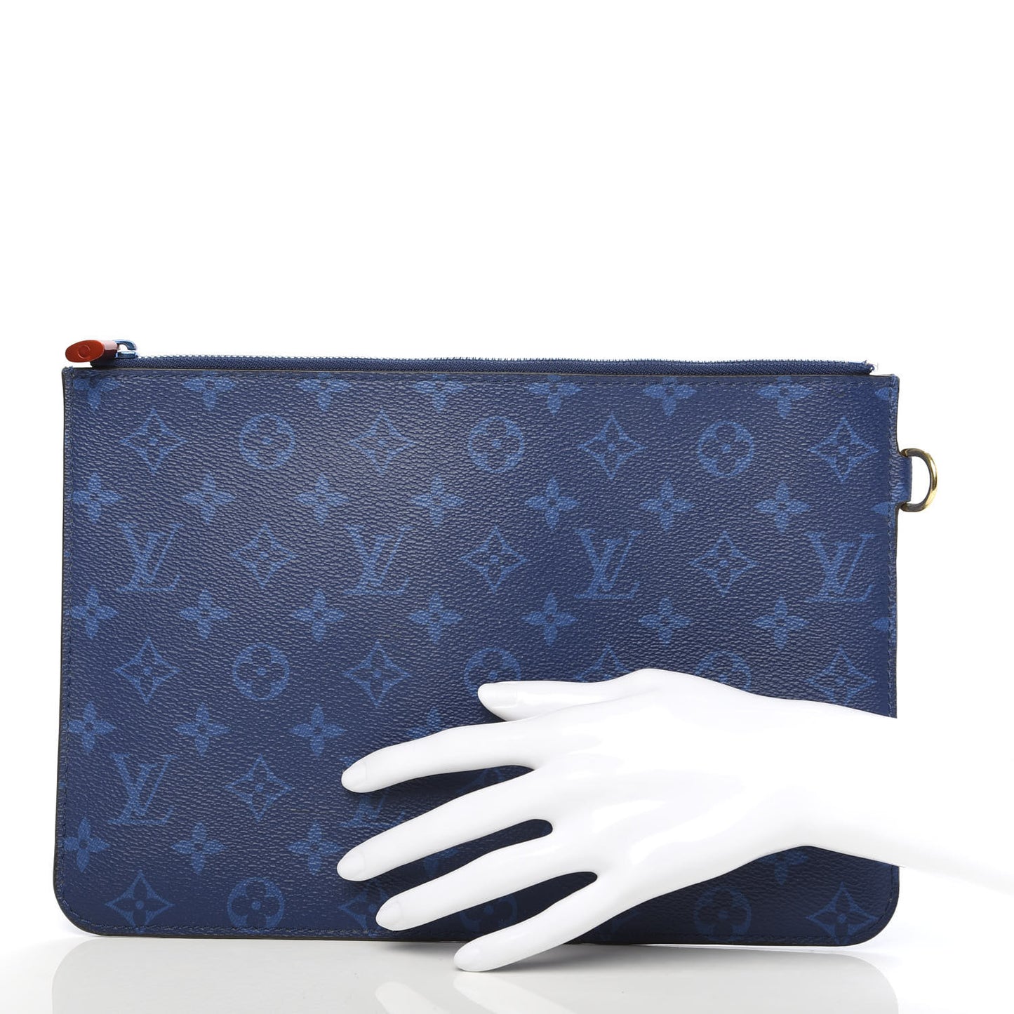 Monogram Cabas Light Pochette Pacific Blue