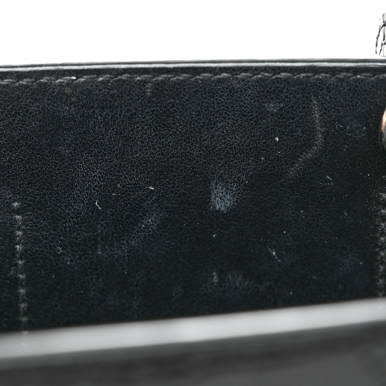Saint Laurent Calfskin Crocodile Embossed Nano Sac De Jour Black 11 of 14