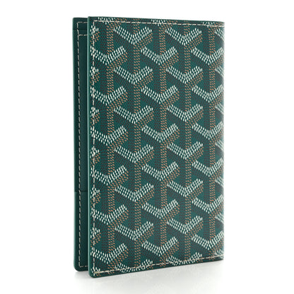 Goyard Goyardine Passport Wallet Green 3 of 8
