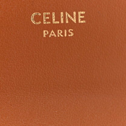 Celine Triomphe Canvas Small Triomphe Wallet Tan 6 of 8