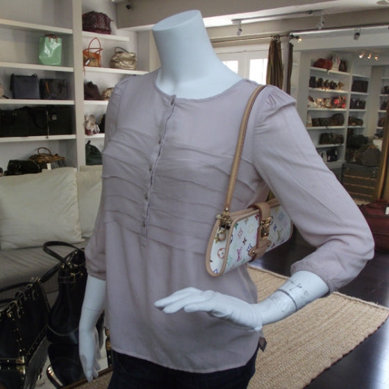 Monogram Multicolor Shirley White