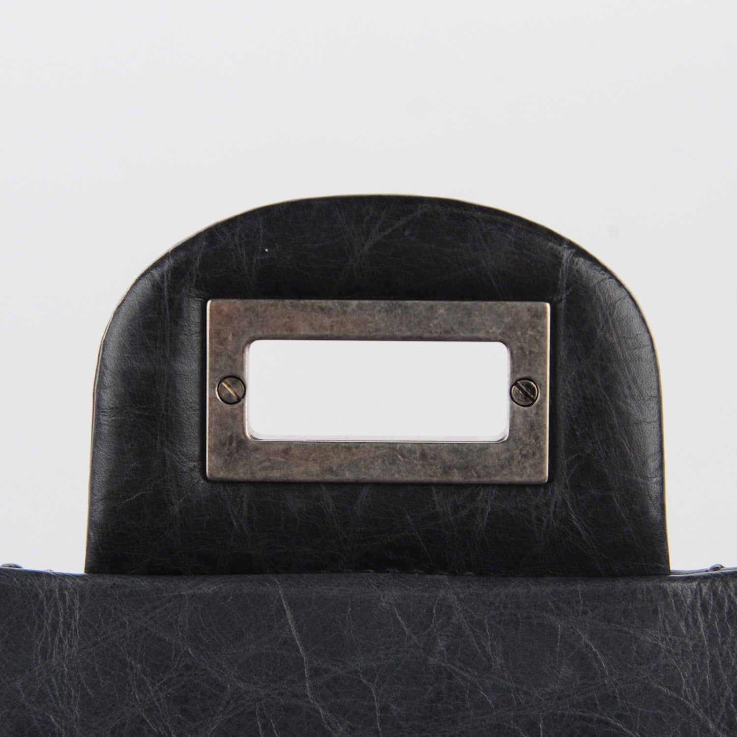 Chanel Aged Calfskin Quilted 50th Anniversary 2.55 Reissue 227 Flap Grey 4 of 8
