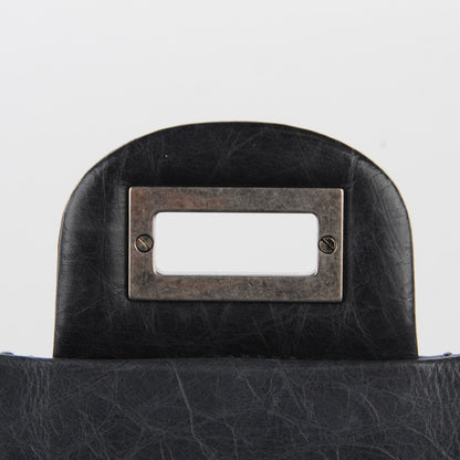 Chanel Aged Calfskin Quilted 50th Anniversary 2.55 Reissue 227 Flap Grey 4 of 8