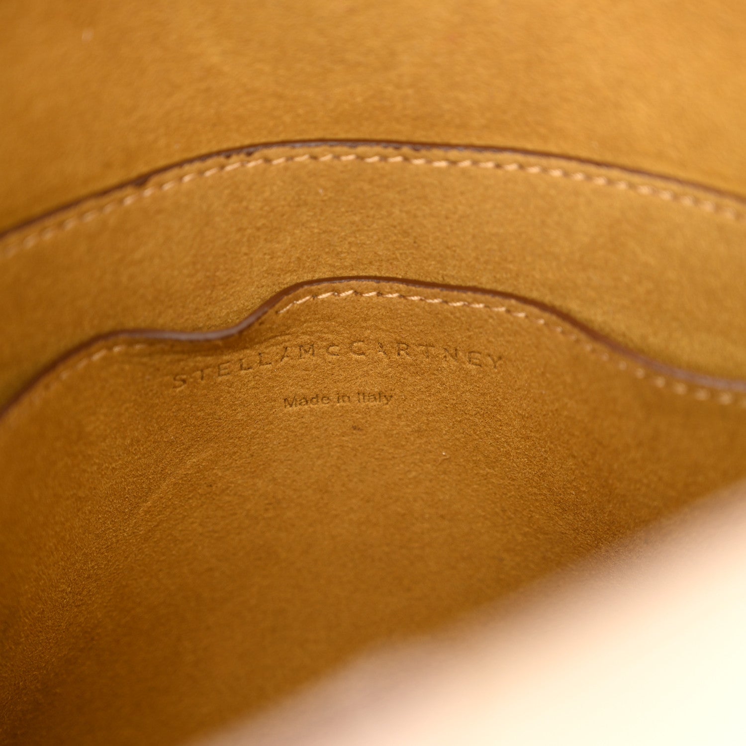 Stella McCartney Eco Alter Nappa Perforated Logo Mini Crossbody White 7 of 14