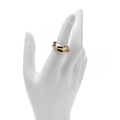 Cartier 18K Pink Yellow White Gold Trinity Ring 53 6.25 2 of 6