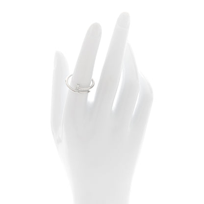 Cartier 18K White Gold Diamond Small Juste Un Clou Ring 55 7.25 2 of 6