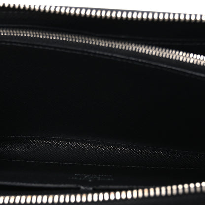 Louis Vuitton Epi Clemence Wallet Black 5 of 8