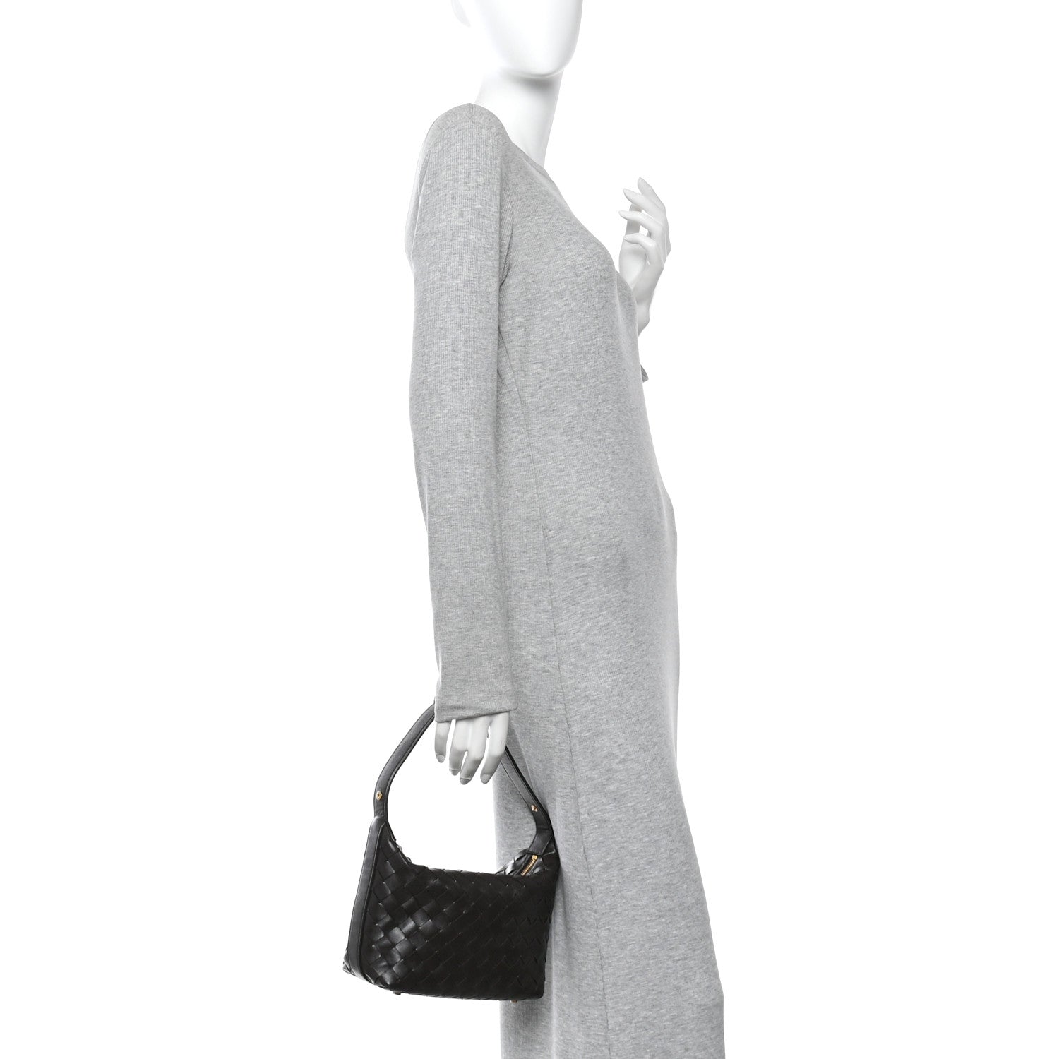 Bottega Veneta Calfskin Nappa Intrecciato Mini Wallace Fondant 2 of 13