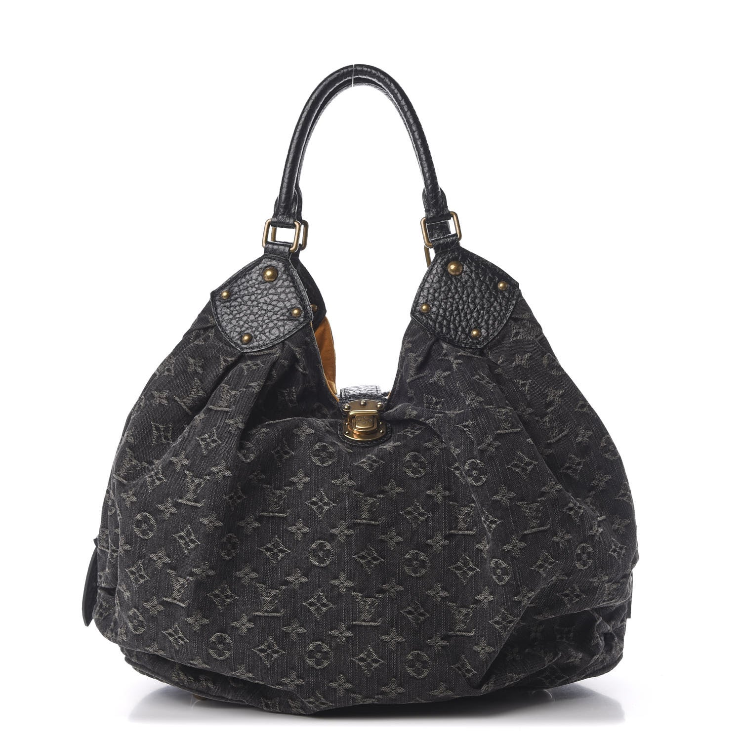 Louis Vuitton Denim Mahina XL Black 1 of 9