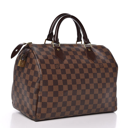 Louis Vuitton Damier Ebene Speedy 30 3 of 11