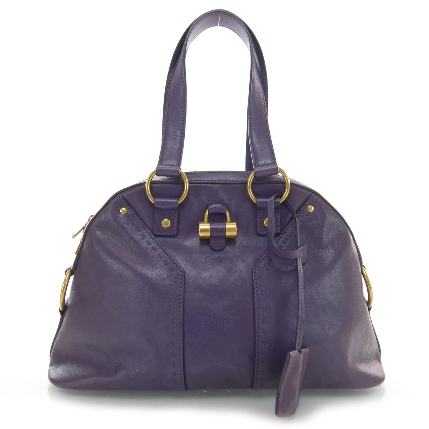 Leather Medium Muse Purple