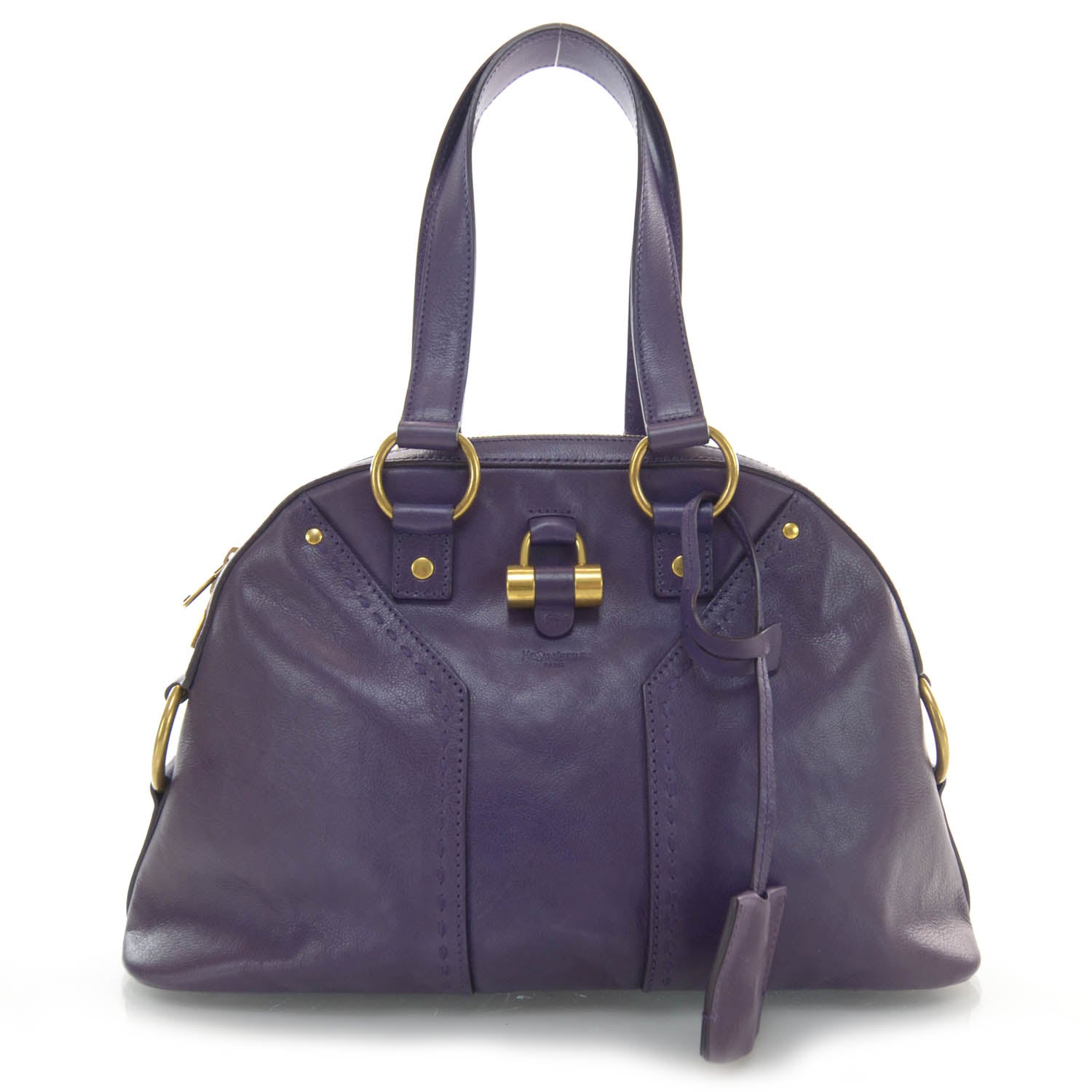 Saint Laurent Leather Medium Muse Purple 1 of 7