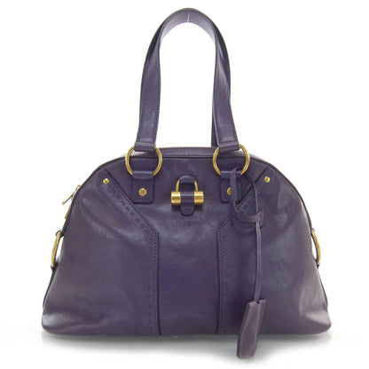 Saint Laurent Leather Medium Muse Purple 1 of 7