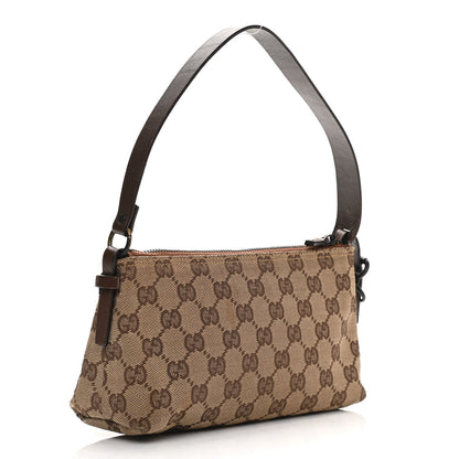 Gucci Monogram Small Pochette Brown 3 of 11