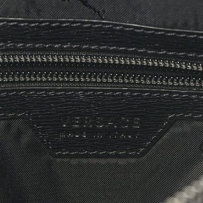 Versace Grained Calfskin V Pochette Black 6 of 6
