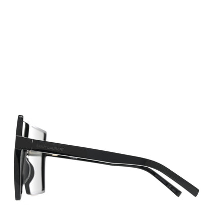 Saint Laurent Acetate Betty Sunglasses SL183 Black 3 of 7