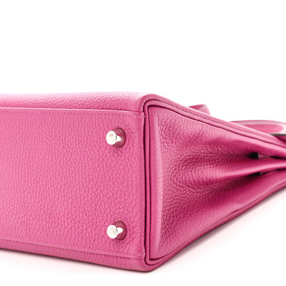 Hermes Togo Kelly Retourne 25 Rose Pourpre 10 of 10