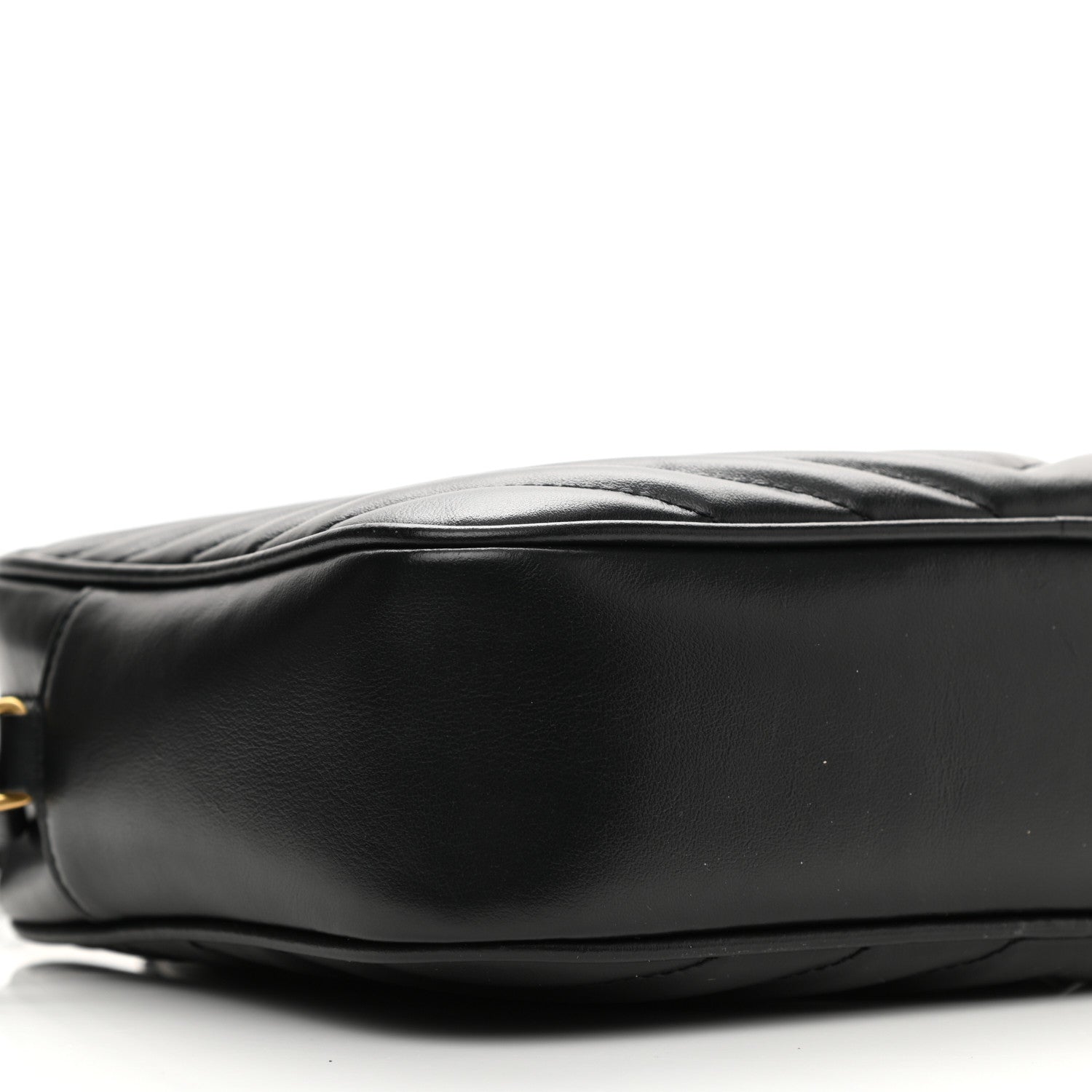 Saint Laurent Calfskin Matelasse Monogram Lou Camera Bag Black 9 of 10