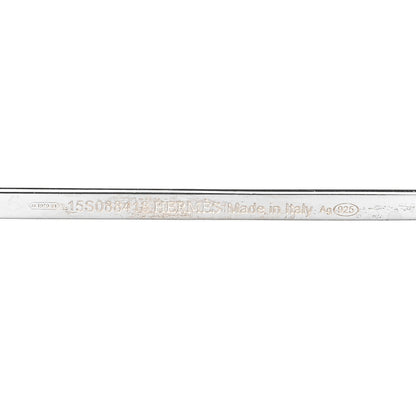 Hermes Sterling Silver Ever Chaine d'Ancre Long Necklace 120 3 of 4
