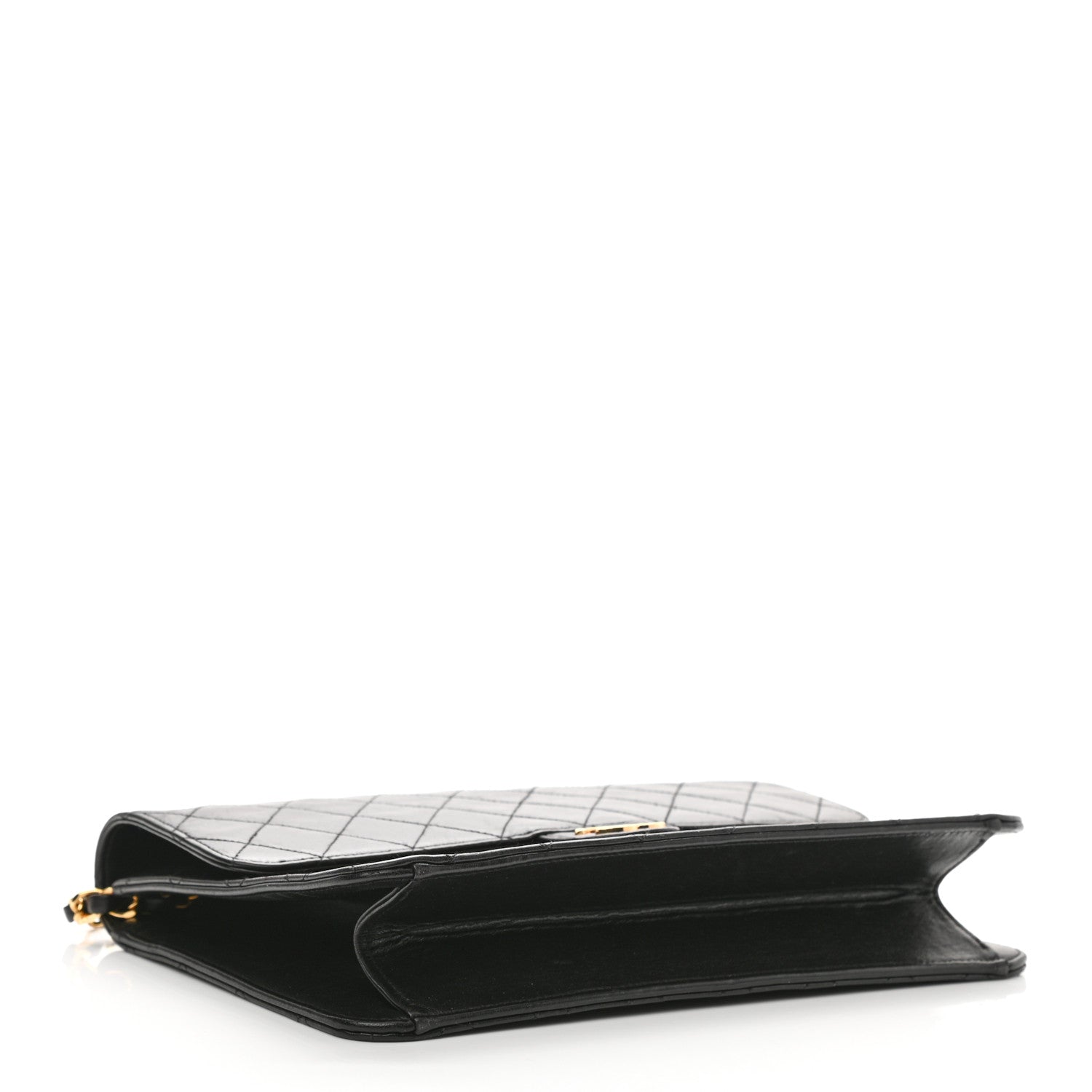 Chanel Lambskin Quilted Jumbo Single Flap Black 3 of 11