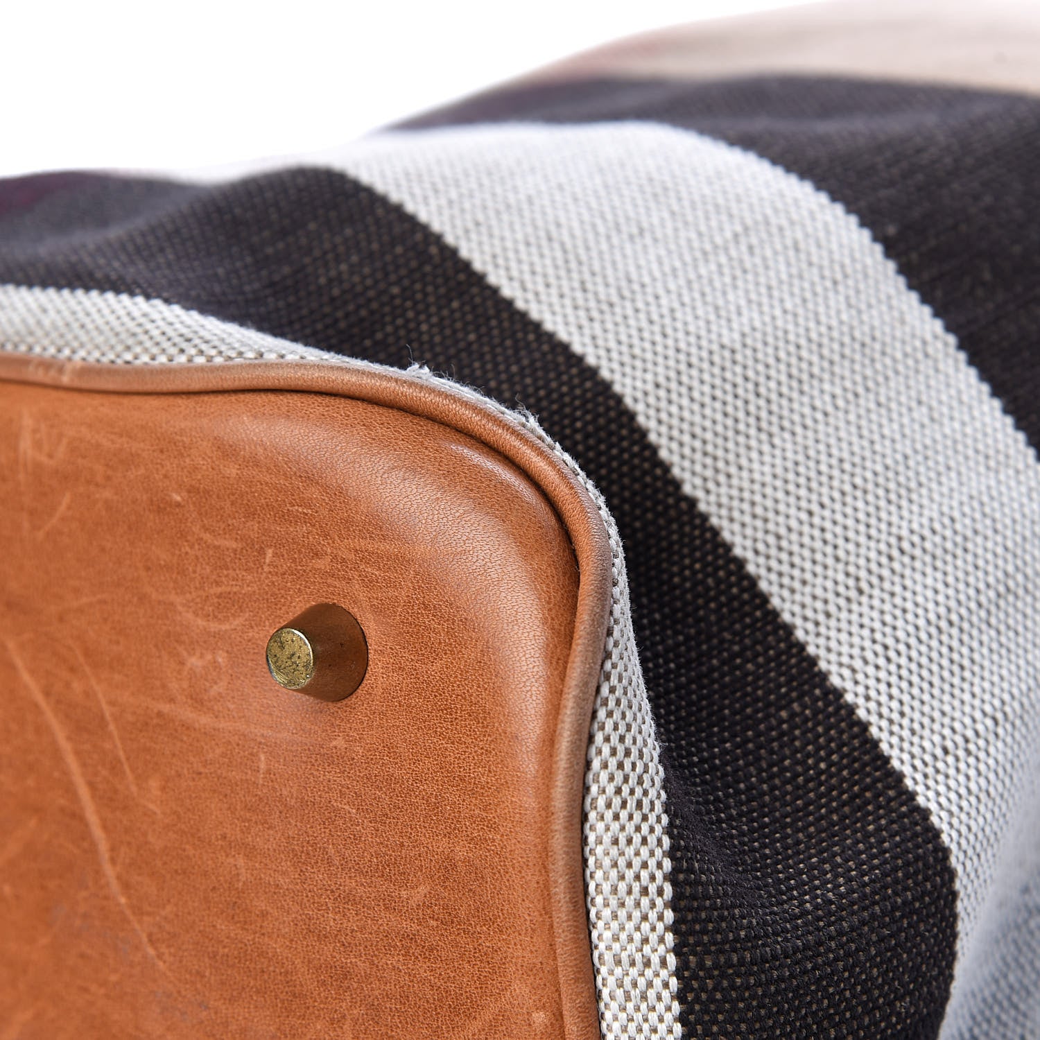 Burberry Canvas Mega Check Medium Ashby Hobo Saddle Brown 18 of 22