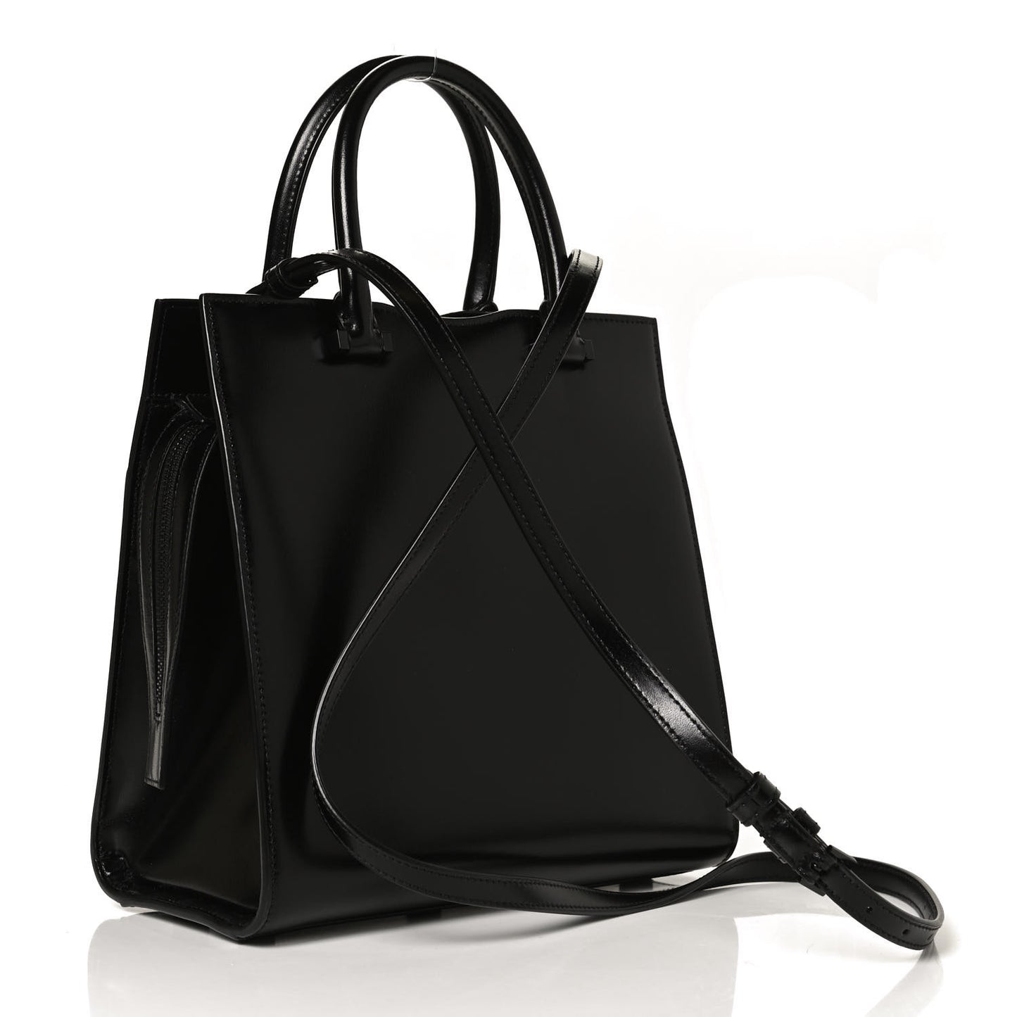 Grain De Poudre Small Uptown Tote Black