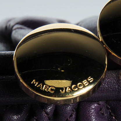 Marc Jacobs Quilted Leather Stam Purple 8 of 8