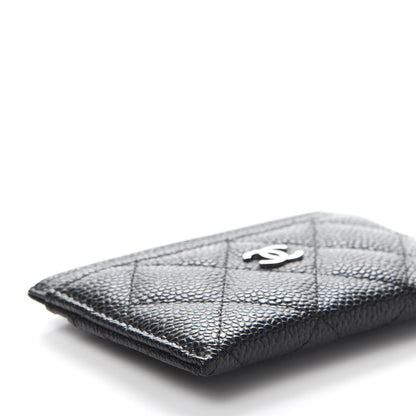 Chanel Caviar Quilted Card Holder Black 9 of 11