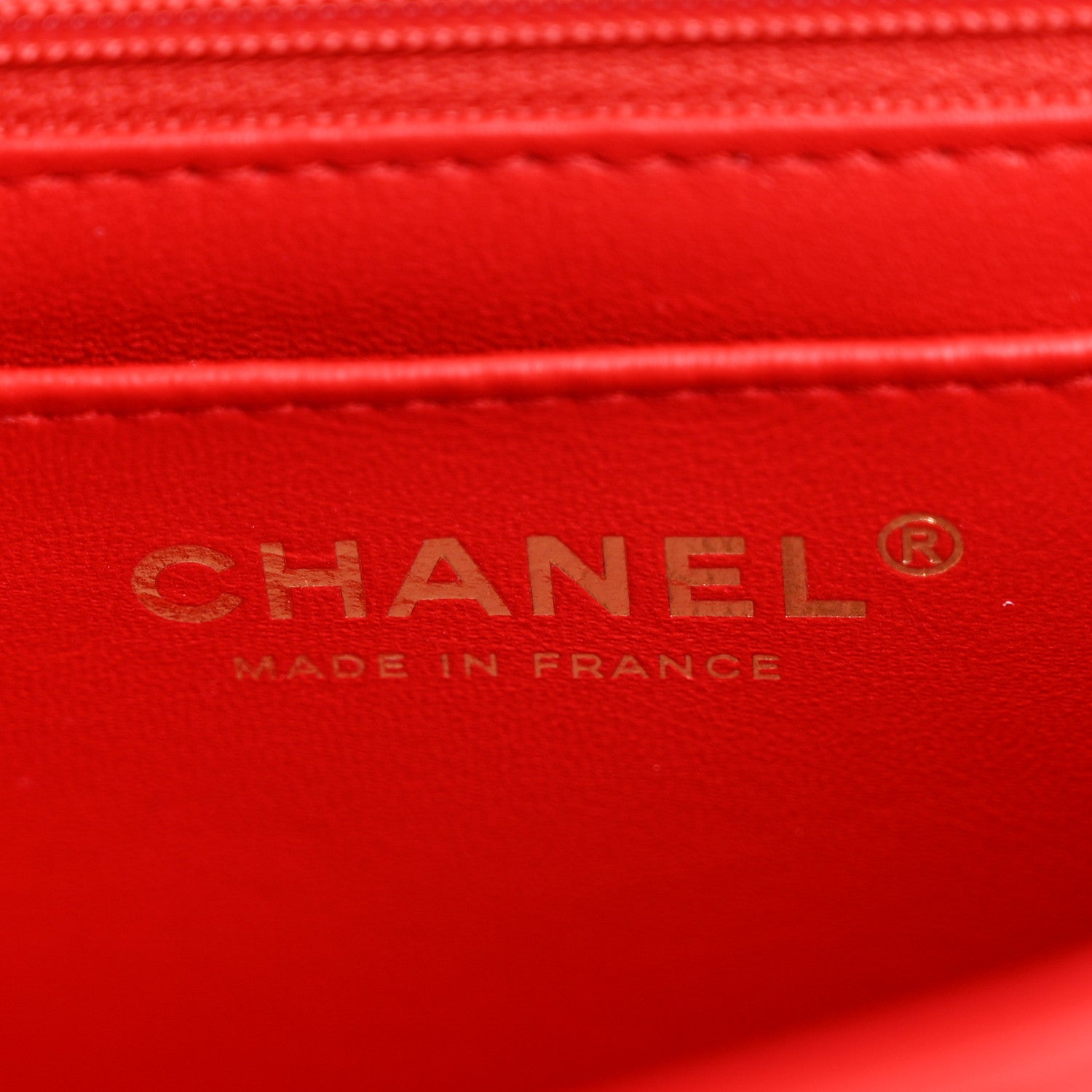 Chanel Lambskin Resin Crystal Square Quilted Monacoco Mini Flap Red 6 of 12
