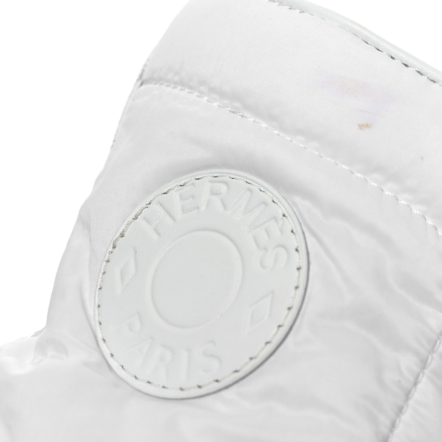 Hermes Calfskin Parachute Fresh Ankle Boots 37 White 13 of 14