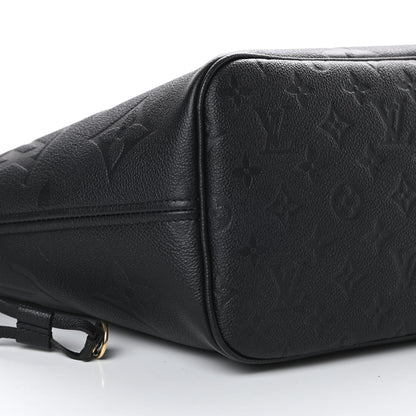 Louis Vuitton Empreinte Monogram Giant Neverfull MM Black 10 of 11